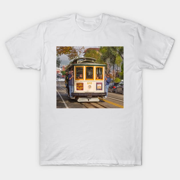 San Francisco Cable Car T-Shirt by jforno